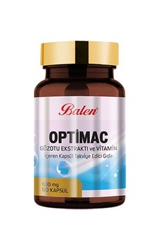 Optimac Gözotu Ekstraktı ve Vitamin İçeren Takviye Gıda 630 MGx60