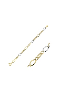 Sembolgold Altın Hallow Bileklik Blk-0555 Sarı Altın Sembolgold Altın Hallow Bileklik Blk-0555 Sarı Altın