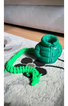 3d Baskı Kalemlik Ve Ejderha Seti Yeşil 3d Baskı Kalemlik Ve Ejderha Seti Yeşil