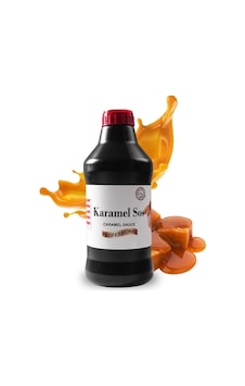 4rr Karamel Aromalı Sos 2,5 Kg Kahve, Tatlı Ve İçecekler İçin Profesyonel Kullanım