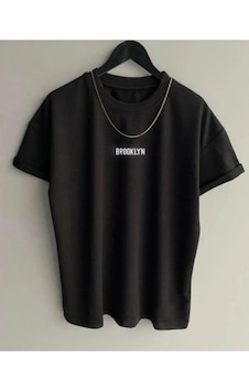 Altamira Unisex Siyah Brooklyn Baskılı T-shirt 001 Altamira Unisex Siyah Brooklyn Baskılı T-shirt 001