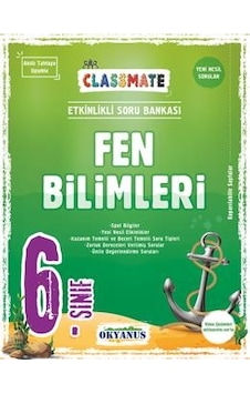 6. Sınıf Classmate Fen Bilimleri Soru Bankası