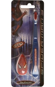 Vepa Spiderman Klik-Klak Kapak Büyük Diş Fırçası 3'lü Vepa Spiderman Klik-Klak Kapak Büyük Diş Fırçası 3'lü