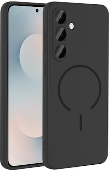 Ardemix Galaxy S26 Plus Kılıf M-safe Şarj Özellikli Zore Meta Kapak - Siyah Ardemix Galaxy S26 Plus Kılıf M-safe Şarj Özellikli Zore Meta Kapak - Siyah