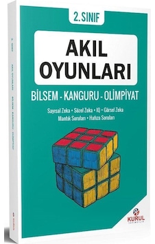 Kurul Yayıncılık 2021 2. Sınıf Bilsem Akıl Oyunları