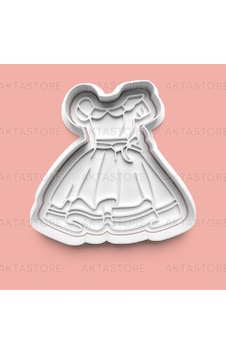Alice Harikalar Diyarında Elbise Kurabiye Kalıbı Ve Şeker Hamuru Kalıbı 0218-5 Alice Harikalar Diyarında Elbise Kurabiye Kalıbı Ve Şeker Hamuru Kalıbı 0218-5