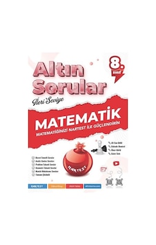 Nartest Yayınları 8. Sınıf Matematik Altın Sorular İleri Seviye