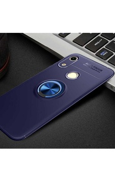 Huawei Y6s 2019 Kılıf Zore Ravel Silikon Kapak Mavi Huawei Y6s 2019 Kılıf Zore Ravel Silikon Kapak Mavi