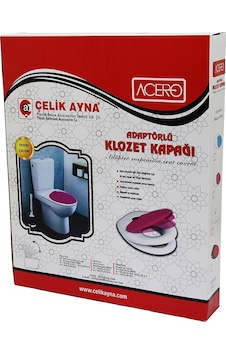 Lunaev Acero Çocuk Adaptörlü Klozet Kapak Açık Ahşap Lunaev Acero Çocuk Adaptörlü Klozet Kapak Açık Ahşap