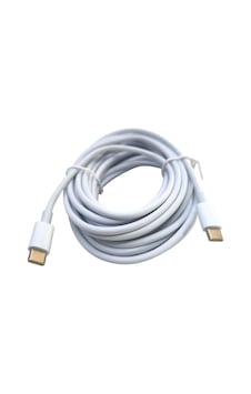 Type C To Type C Şarj Va Data Kablosu Usb C Beyaz Kablo 5m Type C To Type C Şarj Va Data Kablosu Usb C Beyaz Kablo 5m