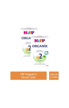Hipp 2 Organik Devam Sütü 500 G x 2 Adet Hipp 2 Organik Devam Sütü 500 G x 2 Adet