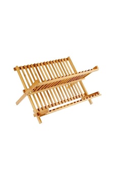 38cm Ahşap Bambu Bulaşık Tabaklık 4401 Bambu 38cm Ahşap Bambu Bulaşık Tabaklık 4401 Bambu