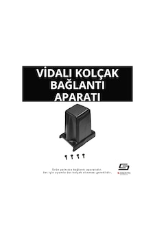 S-dizayn Fiat Doblo Abs Vidalı Kol Dayama Kolçak Alt Adaptör 2010-2015 A+kalite