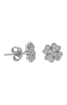 Glorria Gümüş Yonca Küpe N11.31278 Glorria Gümüş Yonca Küpe N11.31278