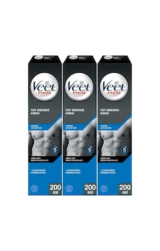 Veet Men Erkeklere Özel Tüy Dökücü Krem Hassas Ciltler 600ml 200 X3 Adet Veet Men Erkeklere Özel Tüy Dökücü Krem Hassas Ciltler 600ml 200 X3 Adet