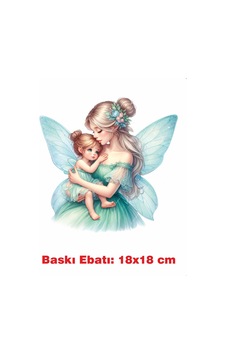Peri Ve Kız Temalı Ütü İle Yapışan Tekstil Kumaş Tişört Dtf Baskı 3441 Peri Ve Kız Temalı Ütü İle Yapışan Tekstil Kumaş Tişört Dtf Baskı 3441