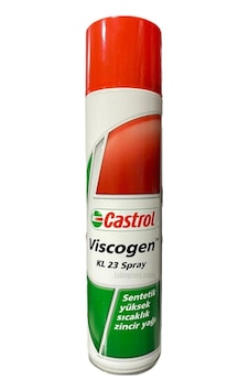 Castrol Viscogen Kl 23 Zincir Yağlama Spreyi 400 ML Castrol Viscogen Kl 23 Zincir Yağlama Spreyi 400 ML