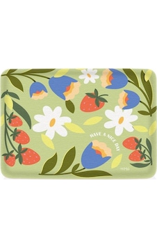 The Mia Spring Kaydırmaz Tepsi Yeşil 37x28 Cm The Mia Spring Kaydırmaz Tepsi Yeşil 37x28 Cm