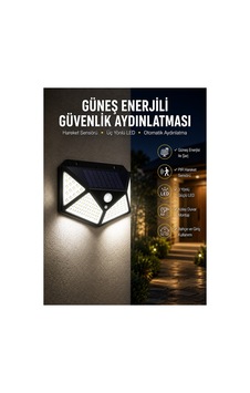 Bahçe Balkon Ve Teras Aydınlatma Led Işık Altın