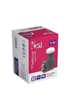 Next Ye-404 Platinum Seri 4K 4'lü Lnb Next Ye-404 Platinum Seri 4K 4'lü Lnb