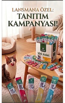 Bezos Kedi Sıvı Ödül Kolisi 100 Adetlik Karışık Bezos1