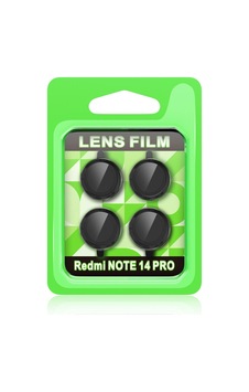 Xiaomi Redmi Note 14 Pro 5g Raze Metal Kamera Lens - Siyah - Siyah
