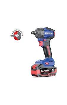 Exen En 234 SM 21V 4AH 1/2 Soket 350 NM Kömürsüz Şarjlı Somun Sökme Makinesi