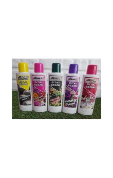 Bitki Besini 5 Li Set 225 Ml Yeşil Yapraklı Orkide Çiçekli Bitkiler Kaktüs Menekşe Sıvı Besini Diğer