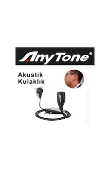 Anytone Akustik Kulak İçi Telsiz Kulaklığı Anytone Akustik Kulak İçi Telsiz Kulaklığı