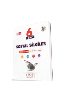 Limit 2026 6. Sınıf Sosyal Bilgiler Etkinlikli Soru Bankası Güncel Müfredat Limit 2026 6. Sınıf Sosyal Bilgiler Etkinlikli Soru Bankası Güncel Müfredat