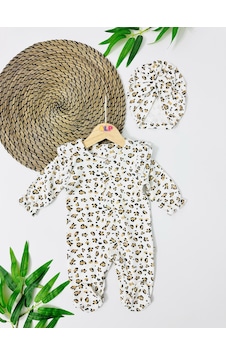 Alpbebe Malawi Boneli Leopar Desen Önden Komple Çıtçıtlı Mevsimlik Tulum Set - Beyaz Beyaz Alpbebe Malawi Boneli Leopar Desen Önden Komple Çıtçıtlı Mevsimlik Tulum Set - Beyaz Beyaz