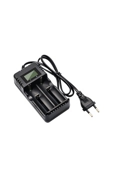 Gbformat Akü Şarj Cihazı Lcd Ekran Lityum İyon Pil Şarj Cihazı Akıllı Hızlı Şarj 2 Yuvalı Kafa Çok Sayıda 3,7 V 26650/18650/14500/16340 Lityum İyon Piller İle Uyumlu Small Sku: Zeusstk1253e75d6c