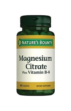 Nature's Bounty Magnezyum Sitrat Plus With Vitamin B6 60 Tablet Nature's Bounty Magnezyum Sitrat Plus With Vitamin B6 60 Tablet