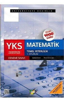 Fdd Yks Temel Yeterlilik Matematik 1. Oturum Deneme Sınavı Fdd Yks Temel Yeterlilik Matematik 1. Oturum Deneme Sınavı