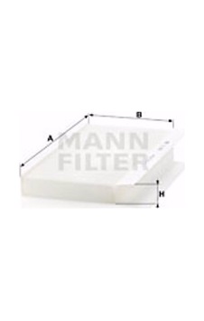 Ford Tourneo Connect 1.8 Tdci 2002-2013 Mann Polen Filtresi Ford Tourneo Connect 1.8 Tdci 2002-2013 Mann Polen Filtresi