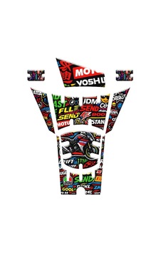 Hızlı Teker Honda Pcx 2025-2026 Jdm Street Tank Pad