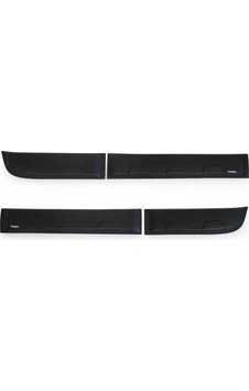Dacıa Duster 2010 Set 4 Parça Kapı Kaplama Siyah Mat Asa Kum Desen Yazısız Desen 1