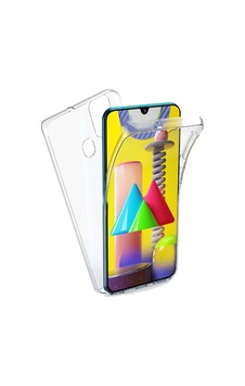 Galaxy M21 Kılıf Zore Enjoy Kapak Renksiz
