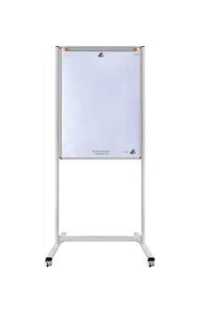 Panda Sabit Tekerlekli Yazı Tahtası Flipcartlı Pan 240 Beyaz 65x100