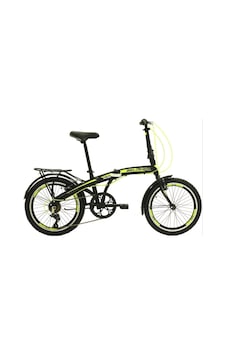 Belderia X7 20 Jant Katlanır Bisiklet Siyah-neon Sarı Siyah - Sarı