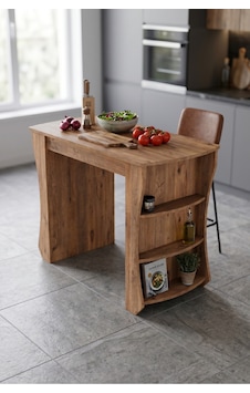 Mutfak Masası Mutfak Adası Ada Masa Bar Masası Kahvaltı Masası Raflı Çok Amaçlı Dolap Modern Masa 120x60 Cm 9836 Atlantik Çam Altın Mutfak Masası Mutfak Adası Ada Masa Bar Masası Kahvaltı Masası Raflı Çok Amaçlı Dolap Modern Masa 120x60 Cm 9836 Atlantik Çam Altın