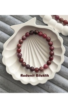 Store Zarman Rodonit Doğal Taş Bileklik Pembe Store Zarman Rodonit Doğal Taş Bileklik Pembe