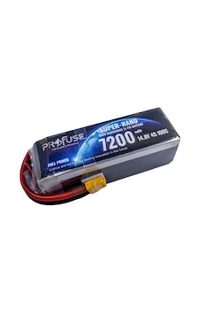 Profuse 4s 14.8v Lipo Li-po Lityum Polimer Batarya - 7200mah, 100c