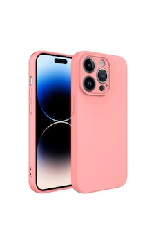 Forzacase Apple Uyumlu iPhone 14 Pro Max Liquid Serisi İçi Kadife Lansman Silikon Kılıf Pembe Forzacase Apple Uyumlu iPhone 14 Pro Max Liquid Serisi İçi Kadife Lansman Silikon Kılıf Pembe