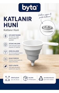 Katlanabilir Silikon Huni Çok Amaçlı Mutfak Hunisi Yağ, Bakliyat Ve Sıvı Aktarma Aparatı Diğer Katlanabilir Silikon Huni Çok Amaçlı Mutfak Hunisi Yağ, Bakliyat Ve Sıvı Aktarma Aparatı Diğer