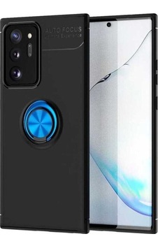 Galaxy Note 20 Ultra Kılıf Zore Ravel Silikon Kapak Siyah-Mavi Galaxy Note 20 Ultra Kılıf Zore Ravel Silikon Kapak Siyah-Mavi