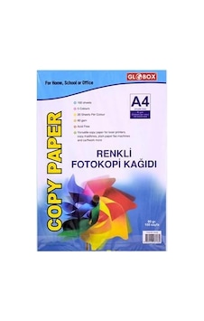 Renkli A4 100 Lü Fotokopi Kağıdı Renkli A4 100 Lü Fotokopi Kağıdı