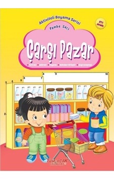 Çarşı Pazar Pembe Seri-Aktiviteli Boyama Serisi- Yumurcak Yayınları Çarşı Pazar Pembe Seri-Aktiviteli Boyama Serisi- Yumurcak Yayınları