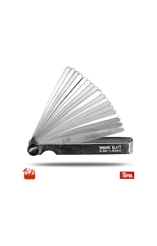 Gfb Sentil Filler Çakısı 0.05-1 1X100MM 20 Yapraklı Gfb Sentil Filler Çakısı 0.05-1 1X100MM 20 Yapraklı
