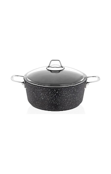 Falez Black Line Derin Granit Tencere 24Cm Falez Black Line Derin Granit Tencere 24Cm